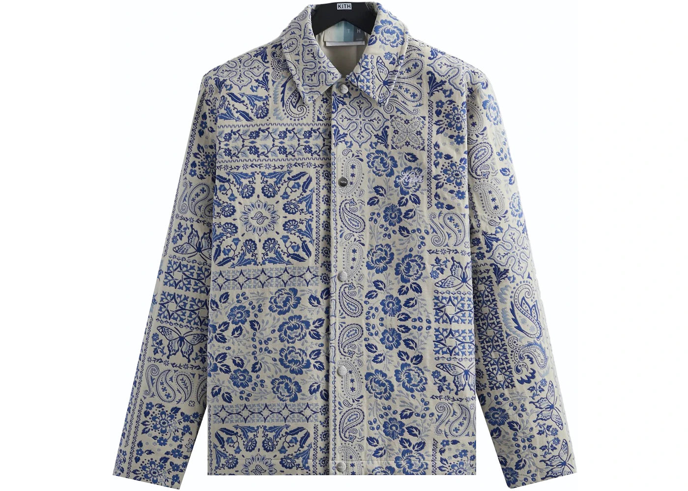 Kith Tapestry Coaches Jacket Sandrift