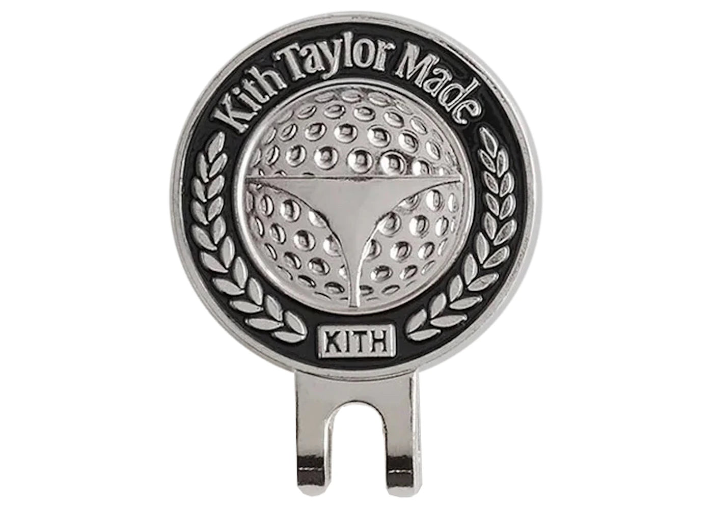 Kith TaylorMade Hat Clip Ball Marker Silver