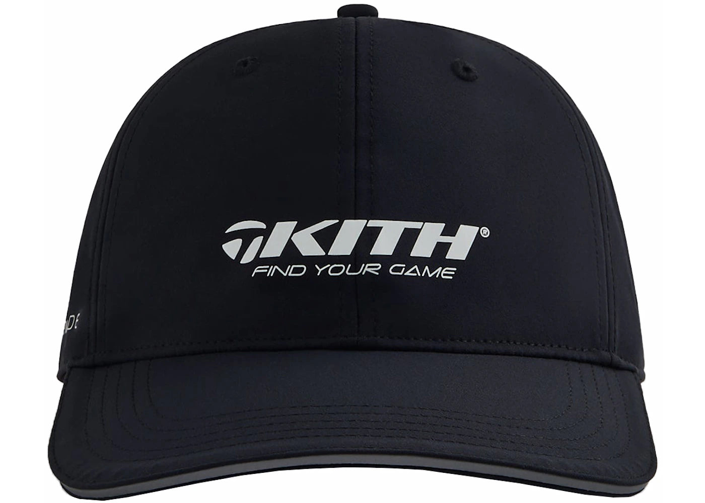 Kith TaylorMade Reflective Nylon Cap Black