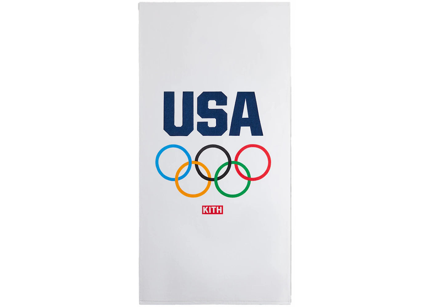 Kith Team USA Beach Towel White