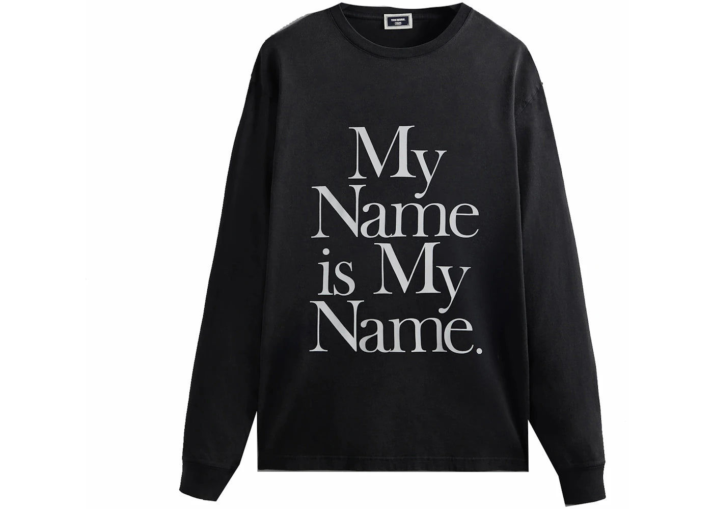 Kith The Wire My Name Is My Name Vintage L/S Tee Black
