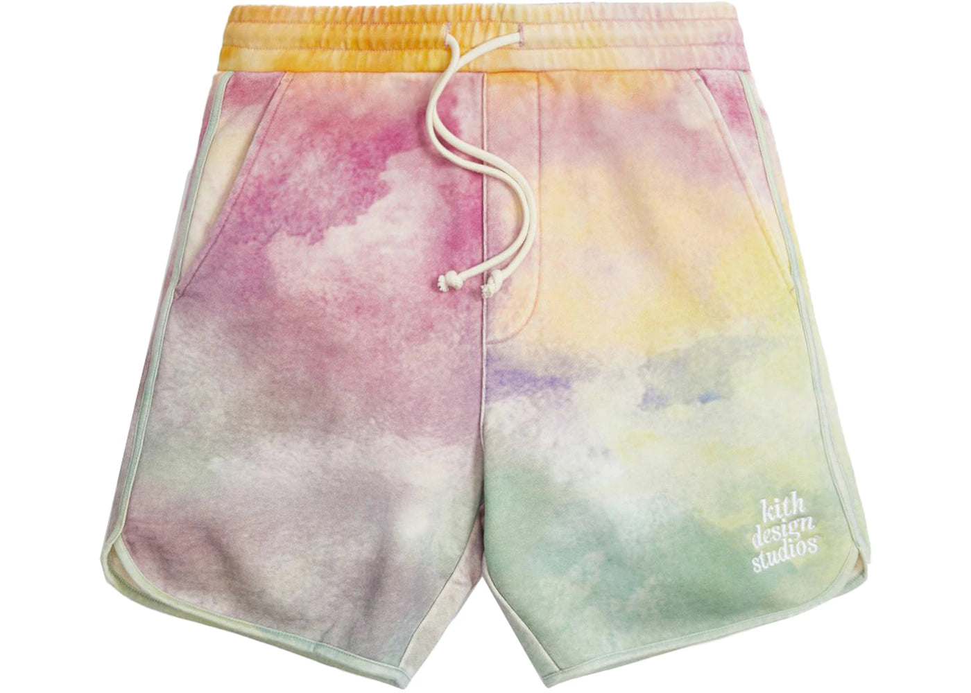 Kith Tie Dye Jordan Short Pink/Green