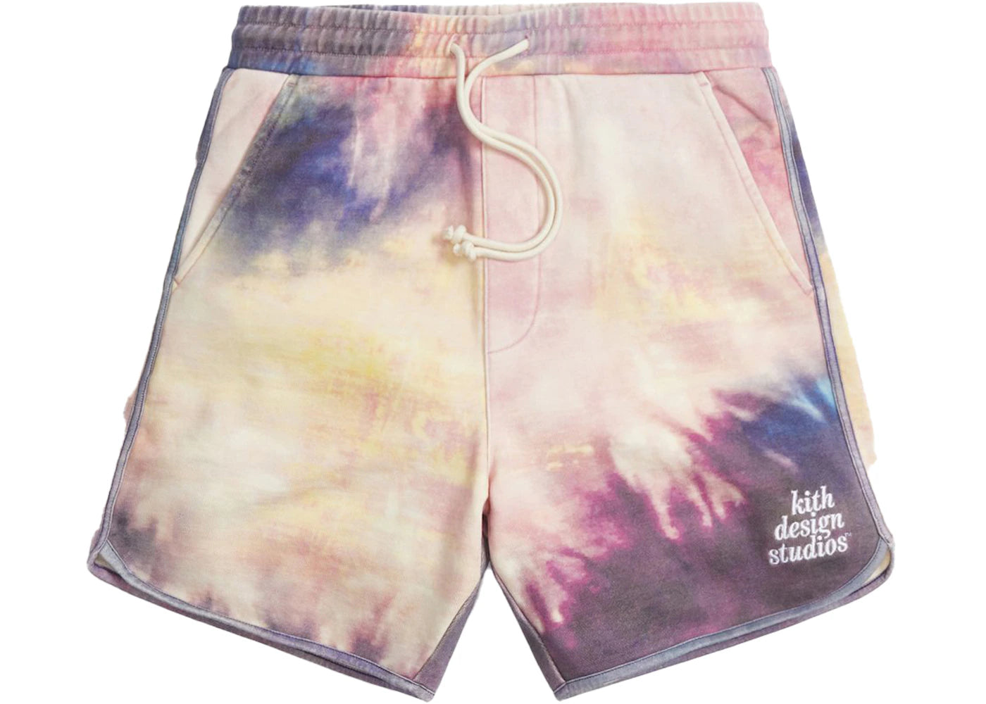 Kith Tie Dye Jordan Short Purple/Pink