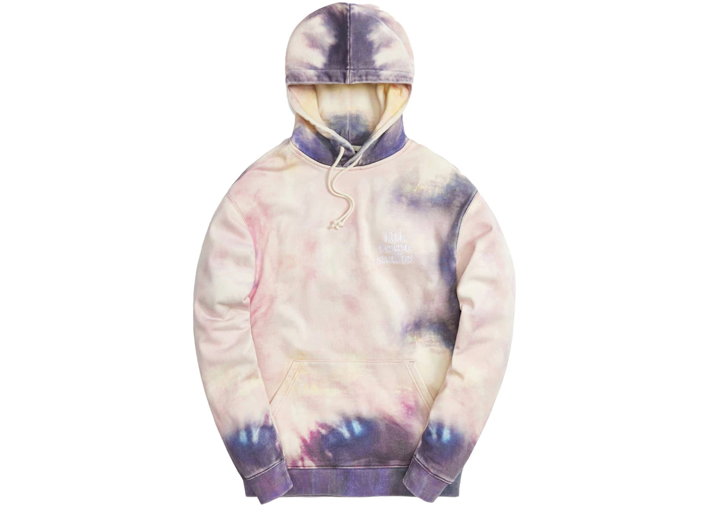 Kith Tie Dye Williams III Hoodie Purple/Pink