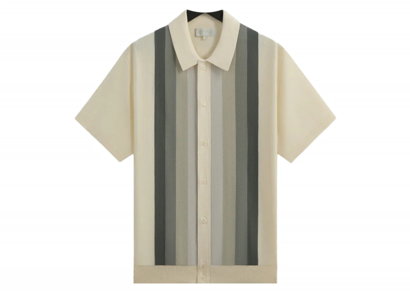 Kith Tilden Short Sleeve Button Up Polo Sandrift