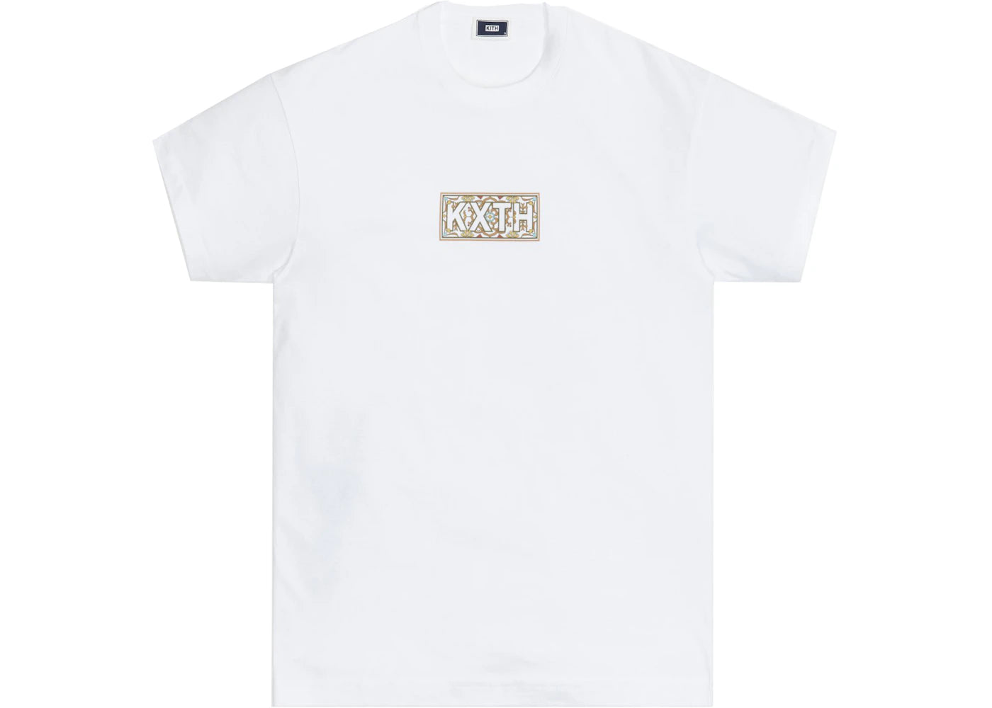 Kith Tile Classic Logo Tee Beige