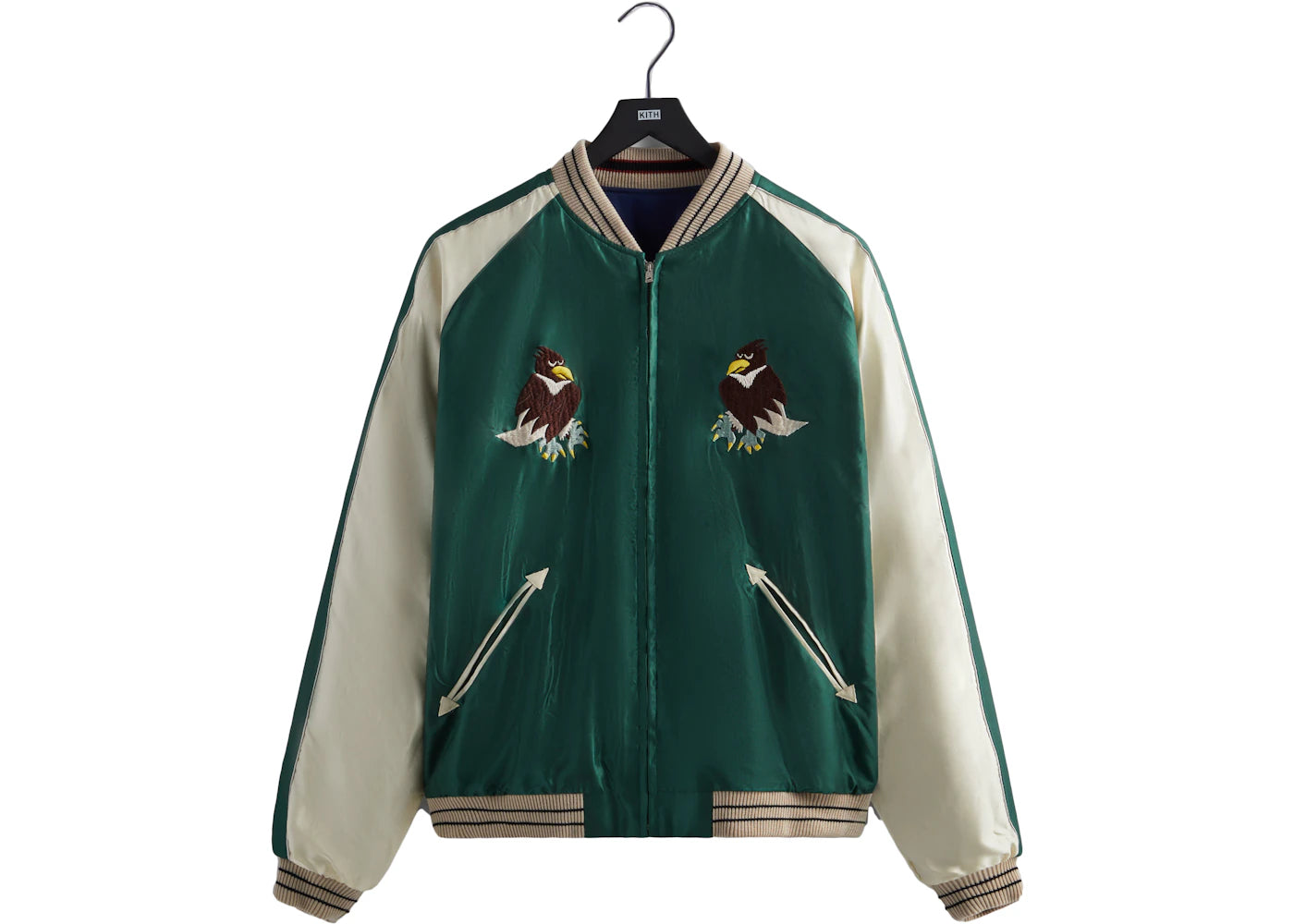 Kith Tokyo Exclusive Tailor Toyo Souvenir Reversible Jacket Green/Blue