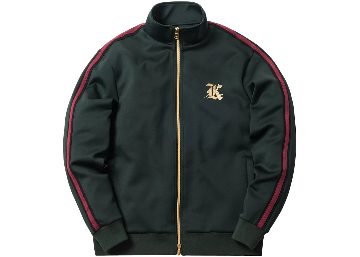 Kith Track Jacket Forest Green