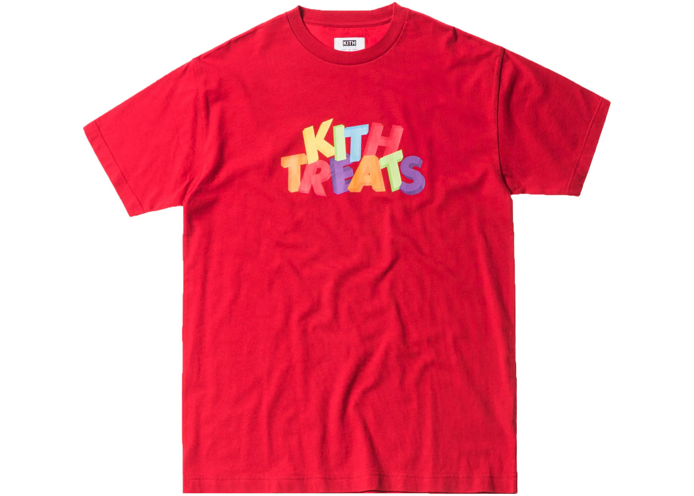 Kith Treats 3D Tee Red