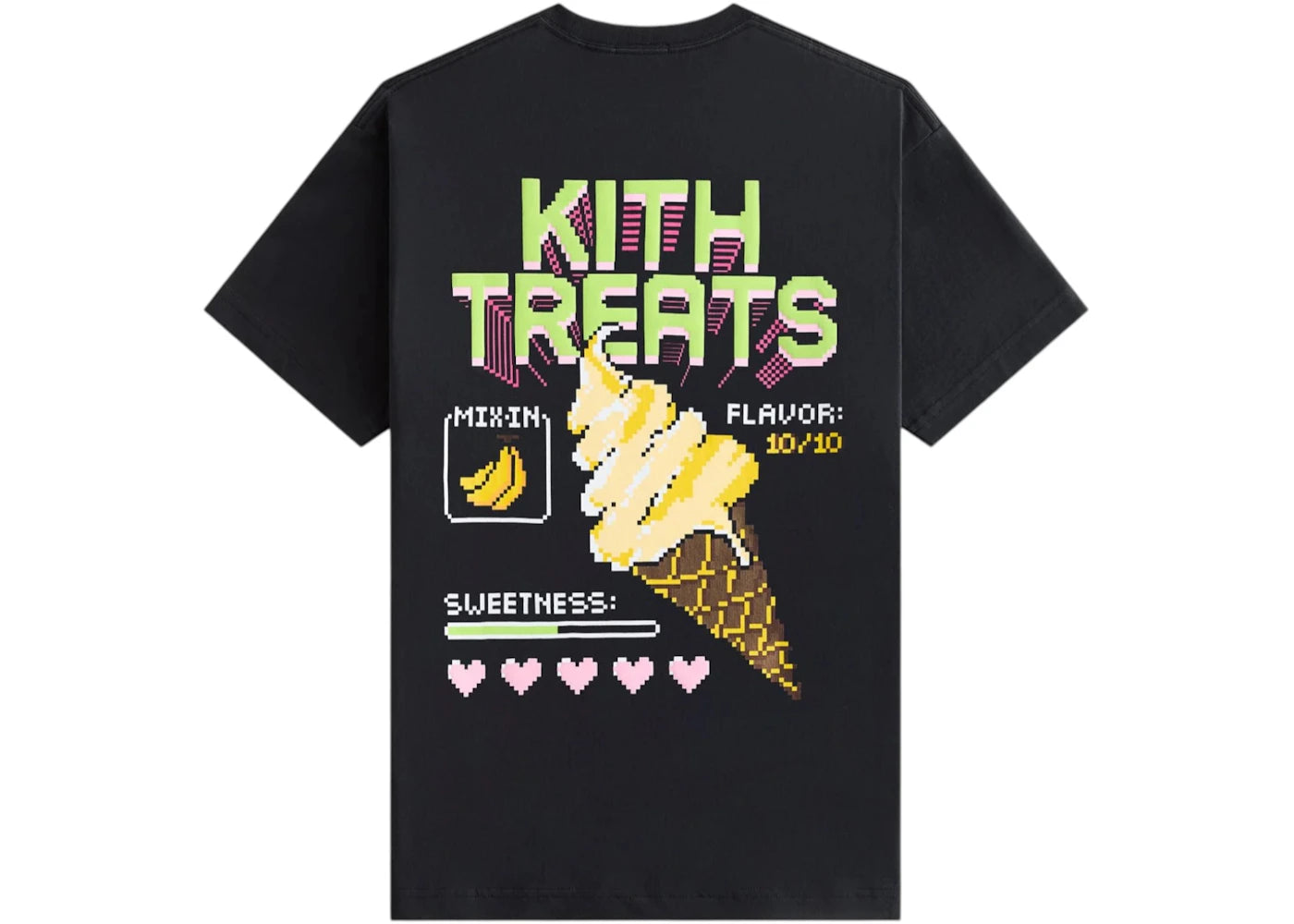 Kith Treats Banana Arcade Tee Black