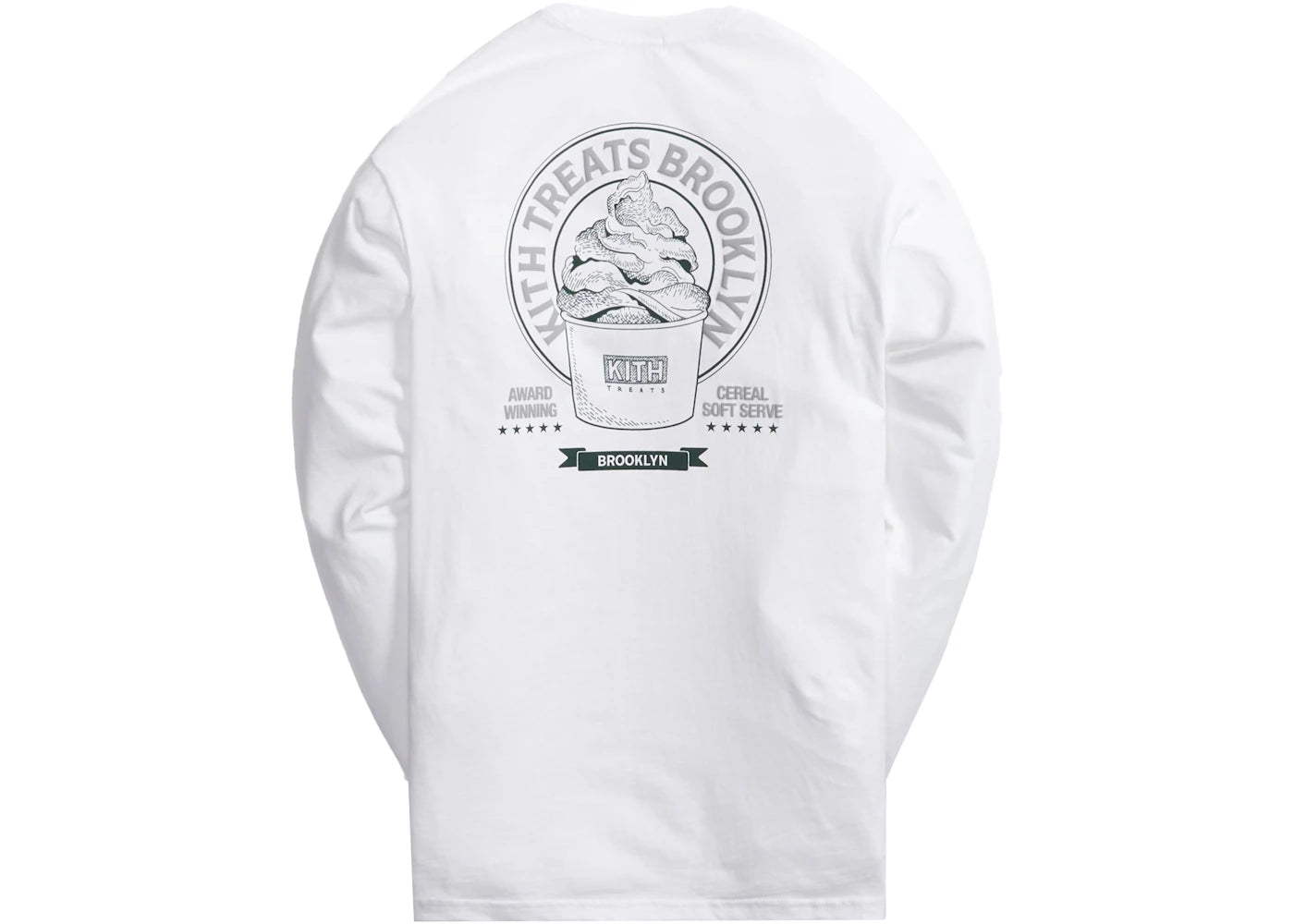 Kith Treats Brooklyn Academy L/S Tee White