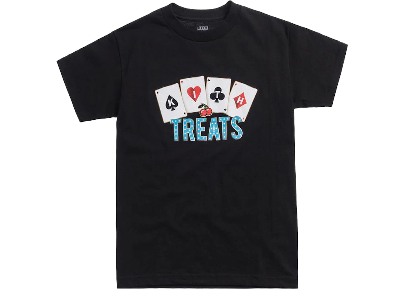 Kith Treats Cards Tee Black