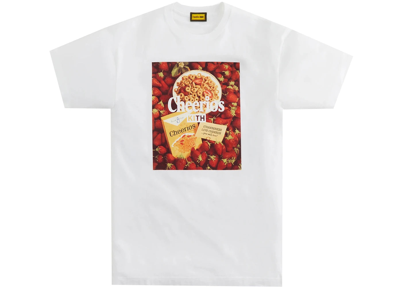 Kith Treats Cheerios Strawberry Vintage Tee White