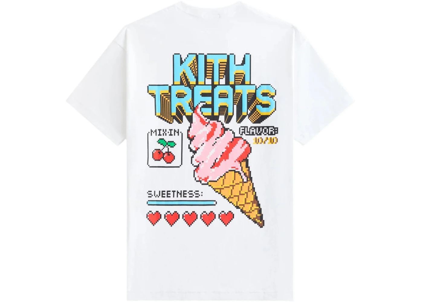 Kith Treats Cherry Arcade Tee White