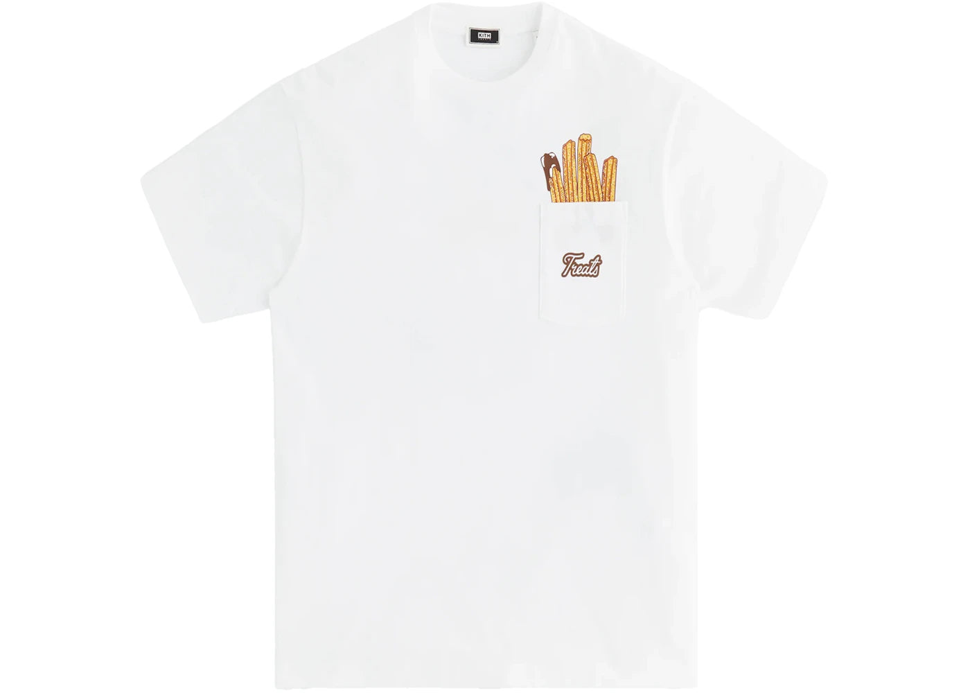 Kith Treats Churro Pocket Tee White