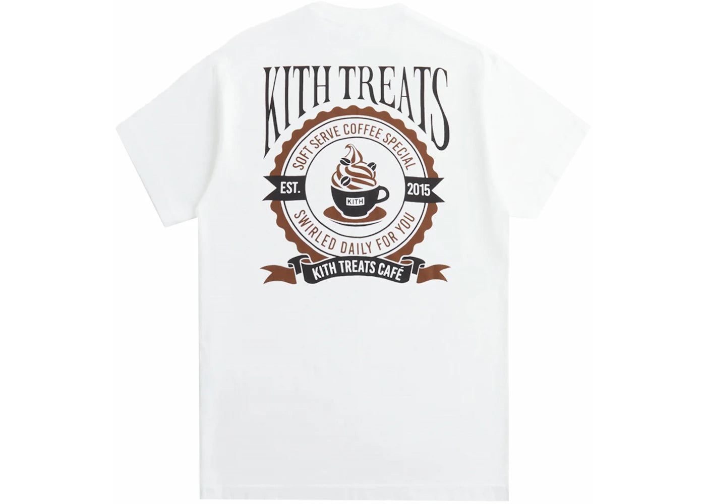 Kith Treats Coffee Vintage Tee White