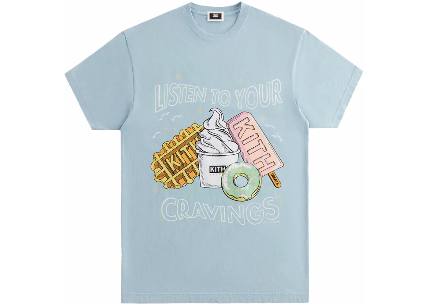 Kith Treats Cravings Vintage Tee Majestic
