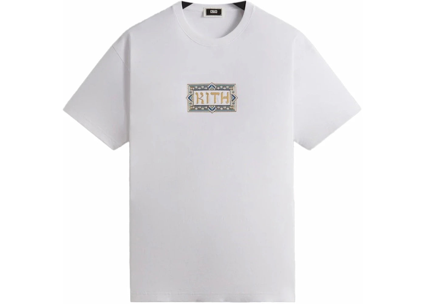 Kith Treats Hanukkah Hebrew Logo Tee White