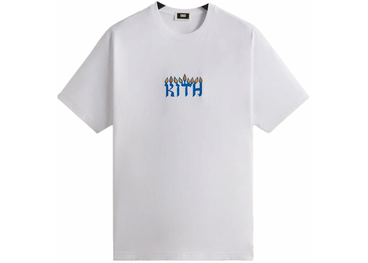 Kith Treats Hanukkah Menorah Tee White