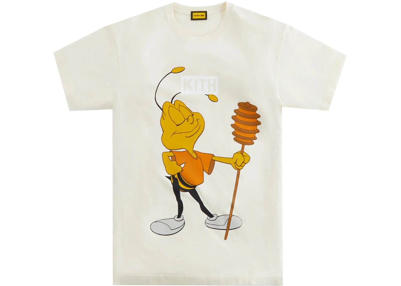Kith Treats Honey Nut Cheerios Buzz Bee Vintage Tee Sandrift