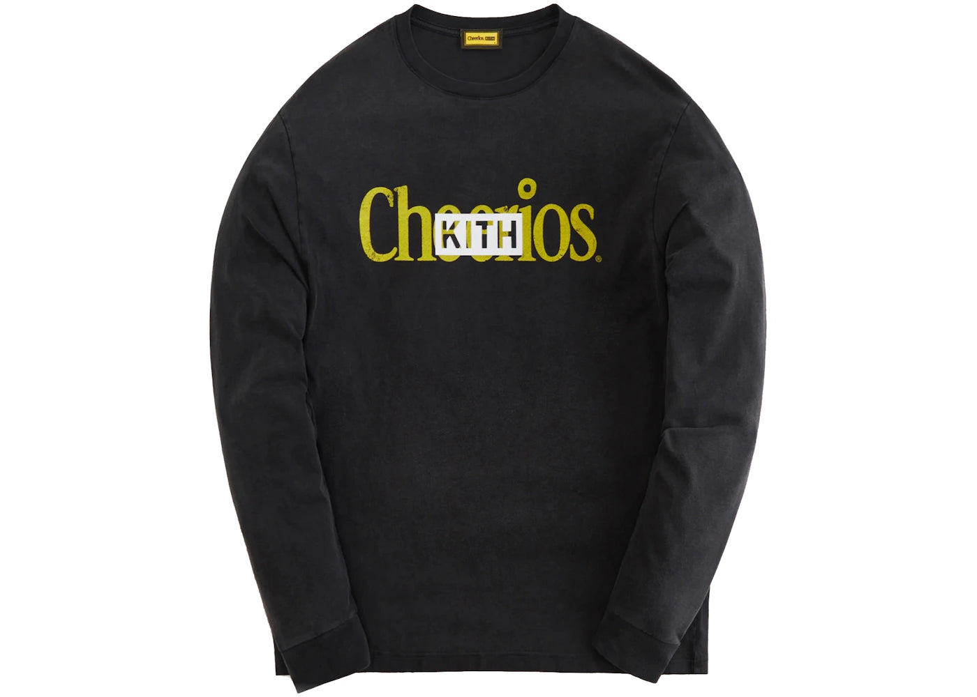 Kith Treats Honey Nut Cheerios Vintage L/S Tee Black