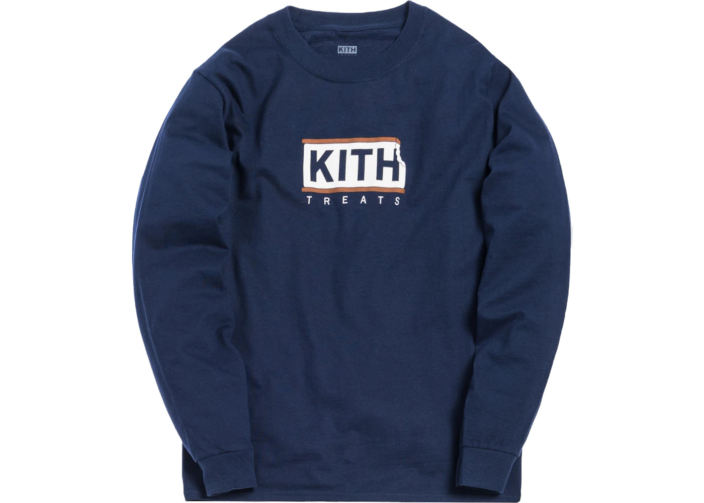 Kith Treats Ice Cream Sandwich L/S Tee Navy