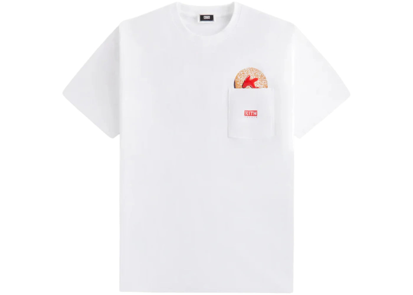 Kith Treats Jelly Doughnut Pocket Tee White