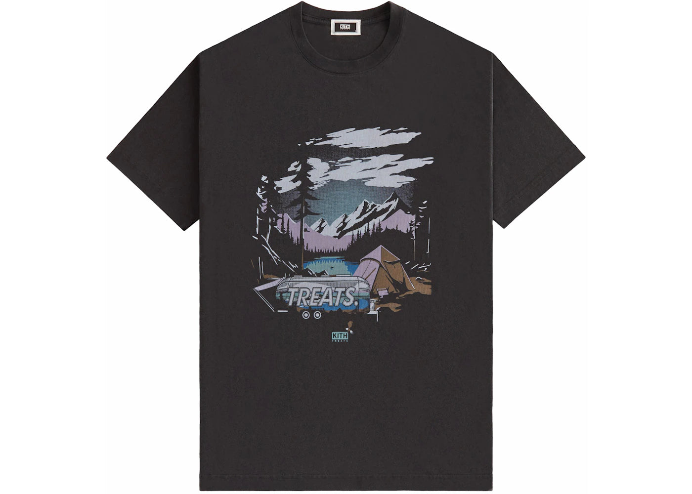 Kith Treats Lake Vintage Tee Black