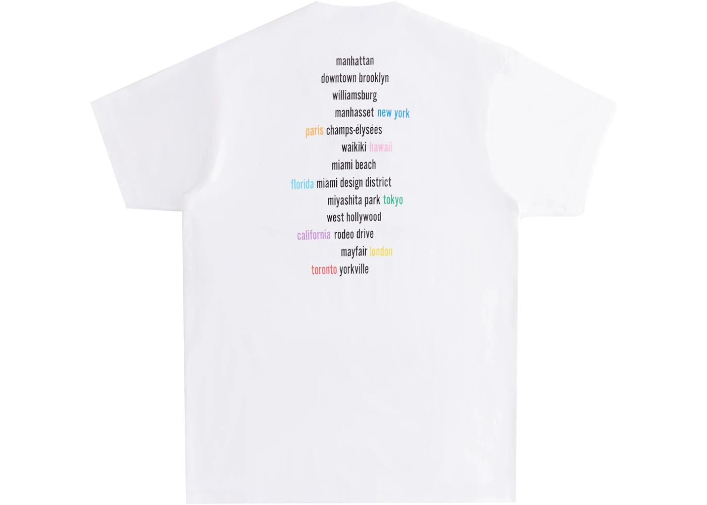 Kith Treats London Café Tee White