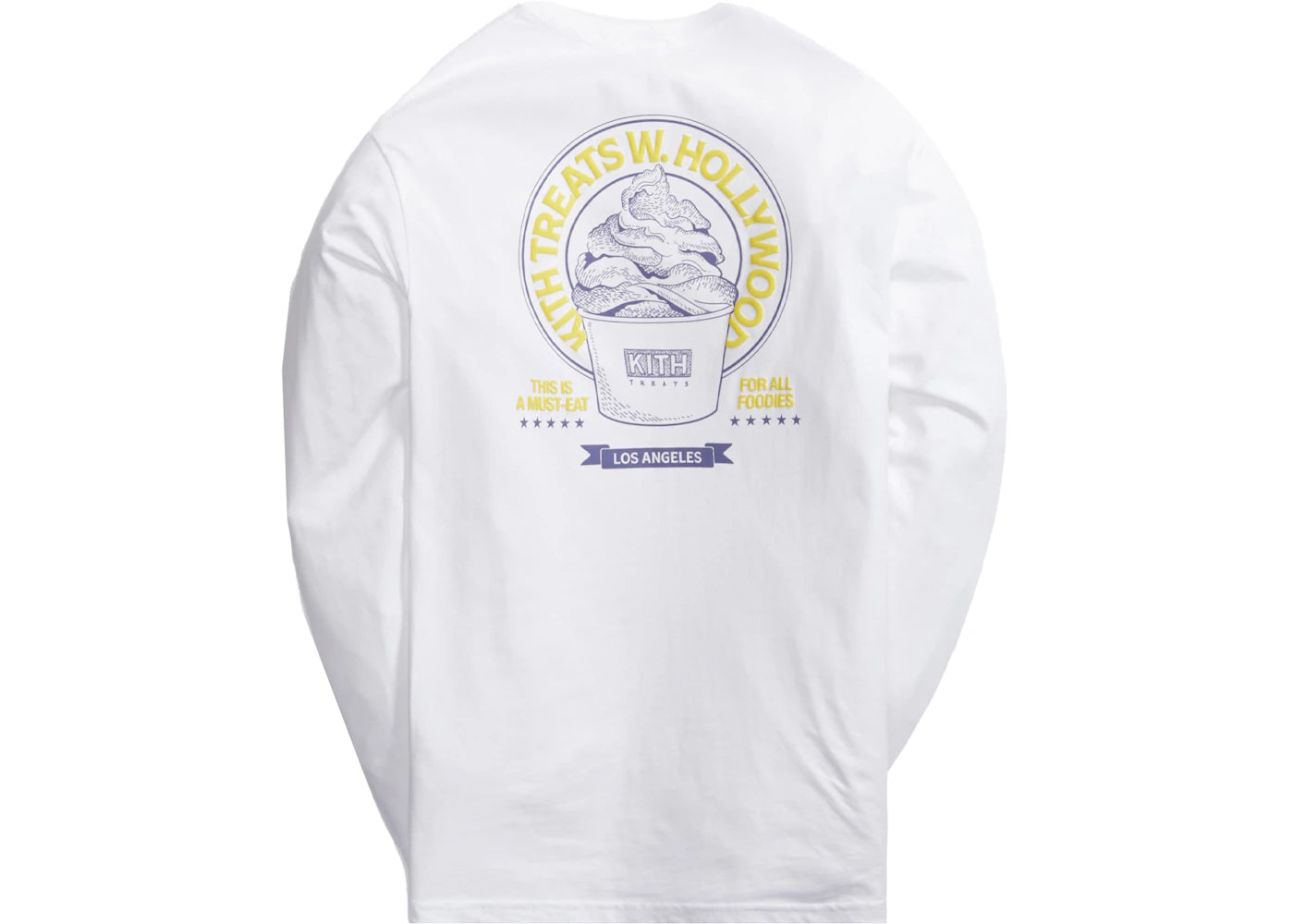 Kith Treats Los Angeles Academy L/S Tee White