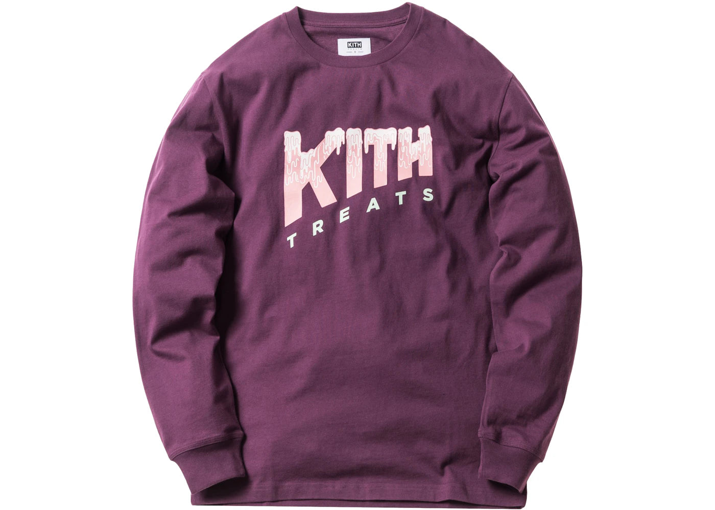 Kith Treats Melting L/S Tee Purple