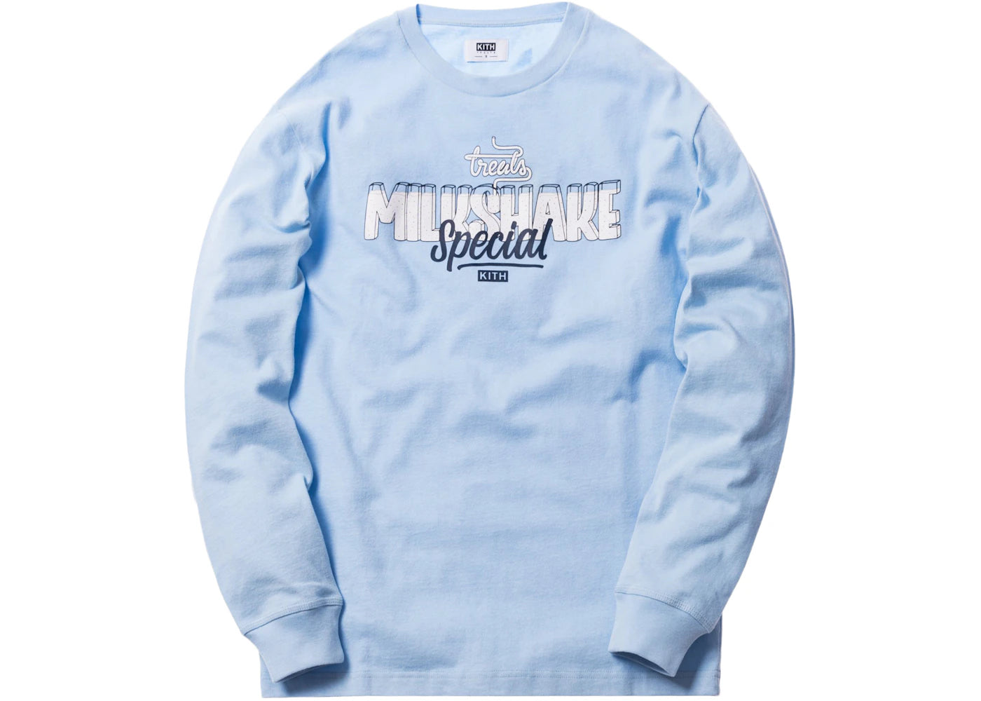 Kith Treats Milkshake Special LS Tee Baby Blue