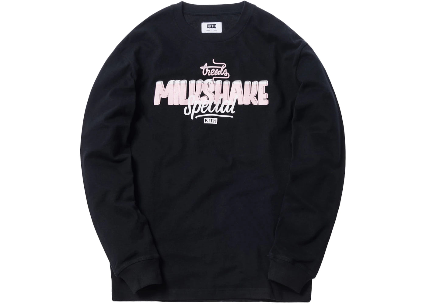 Kith Treats Milkshake Special LS Tee Black