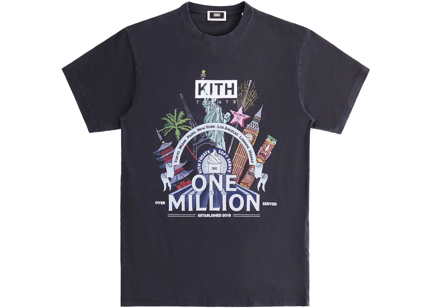 Kith Treats Million Vintage Tee Black