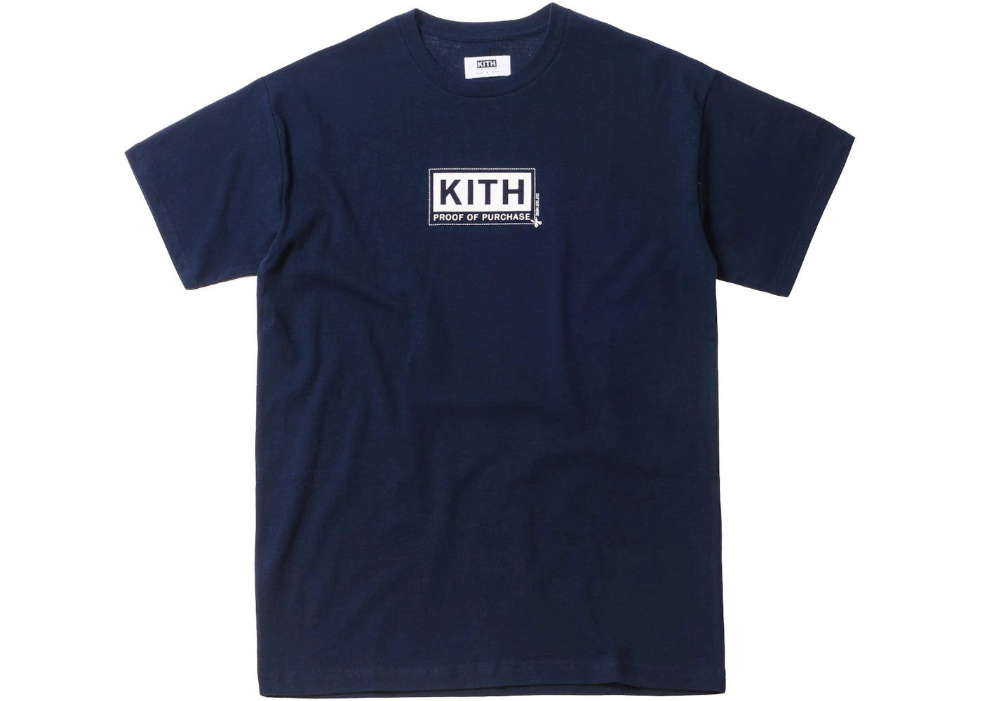 Kith Treats Proof Of Purchase Tee Navy