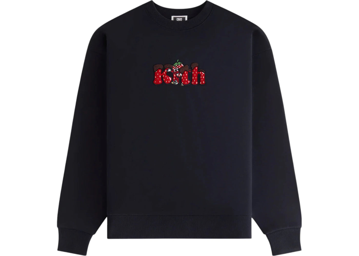 Kith Treats Strawberry Nelson Crewneck Black