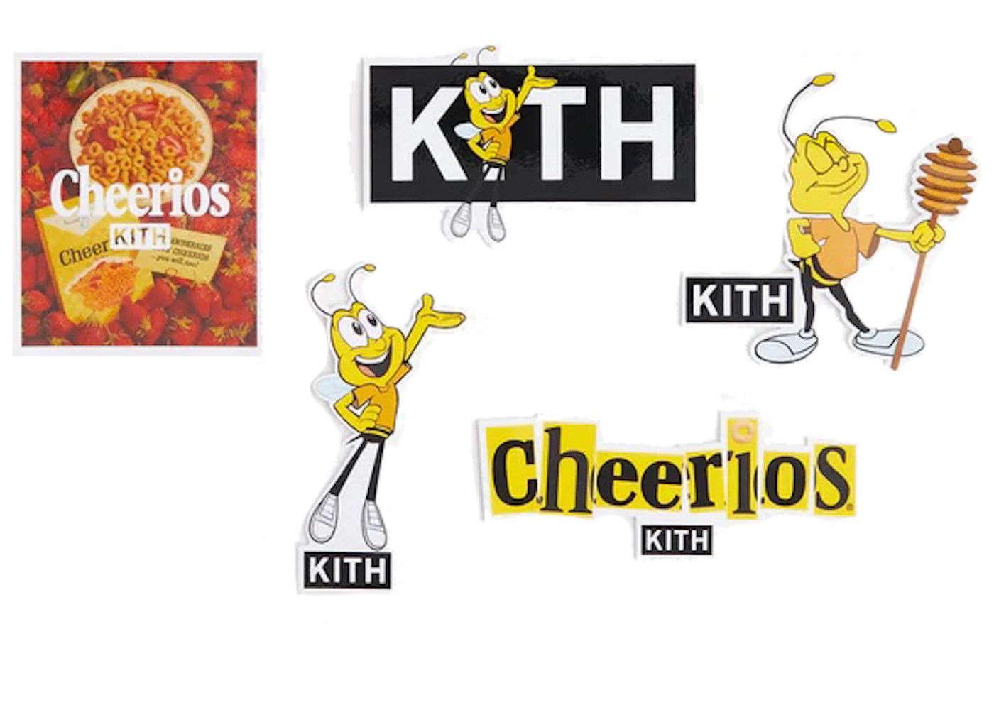 Kith Treats for Cheerios Sticker Pack Multi