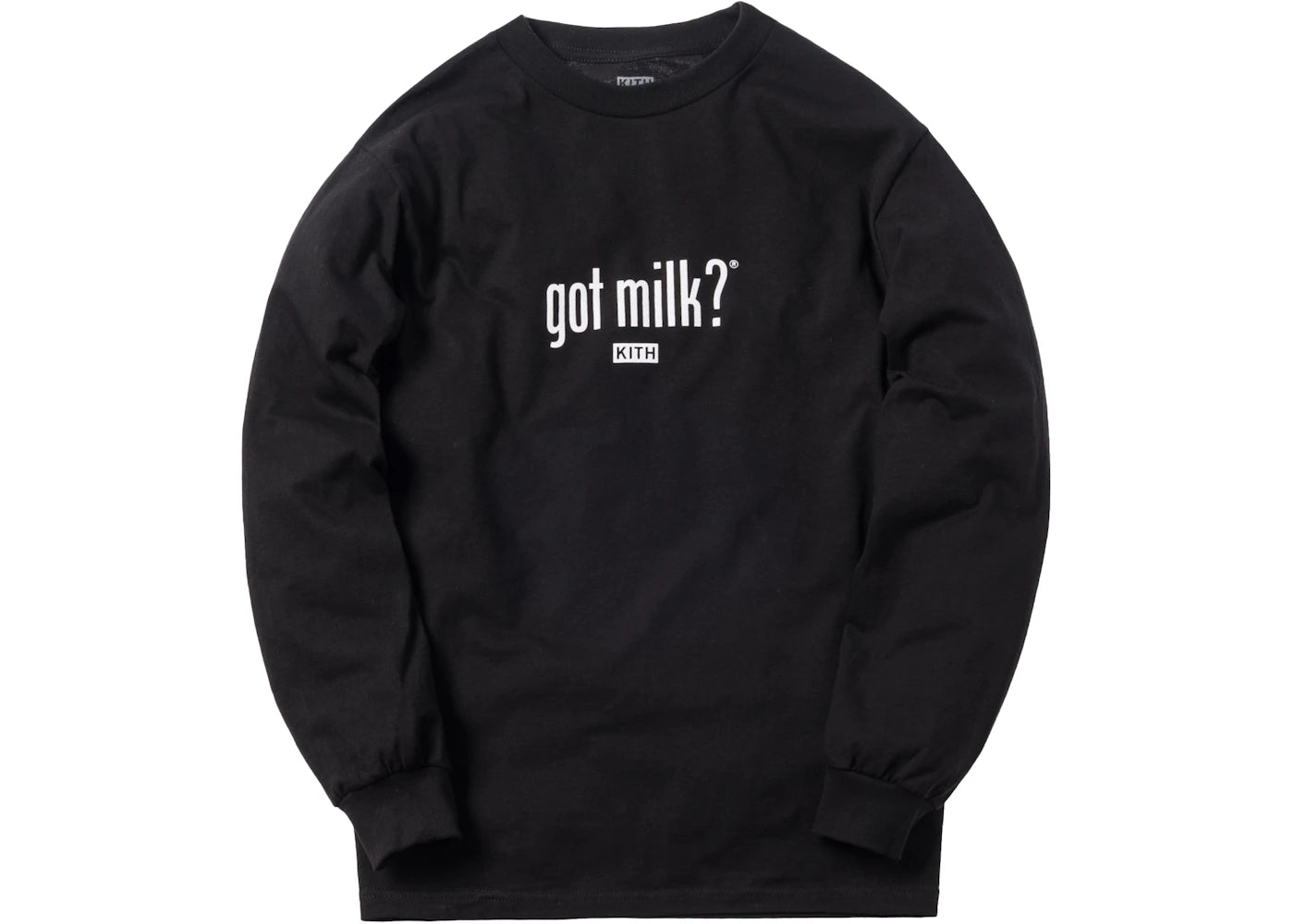 Kith Treats x Got Milk L/S Tee Black