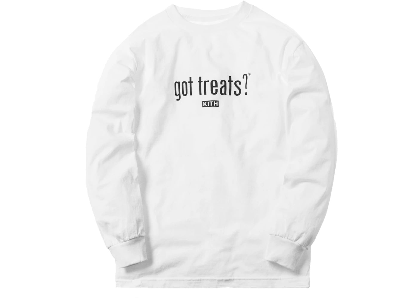 Kith Treats x Got Milk L/S Tee White