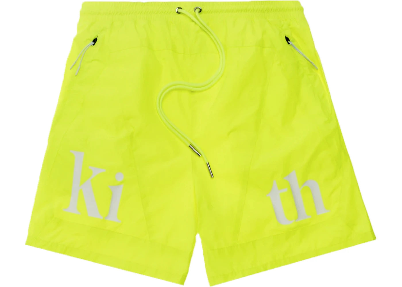 Kith Turbo Nylon Shorts Citron