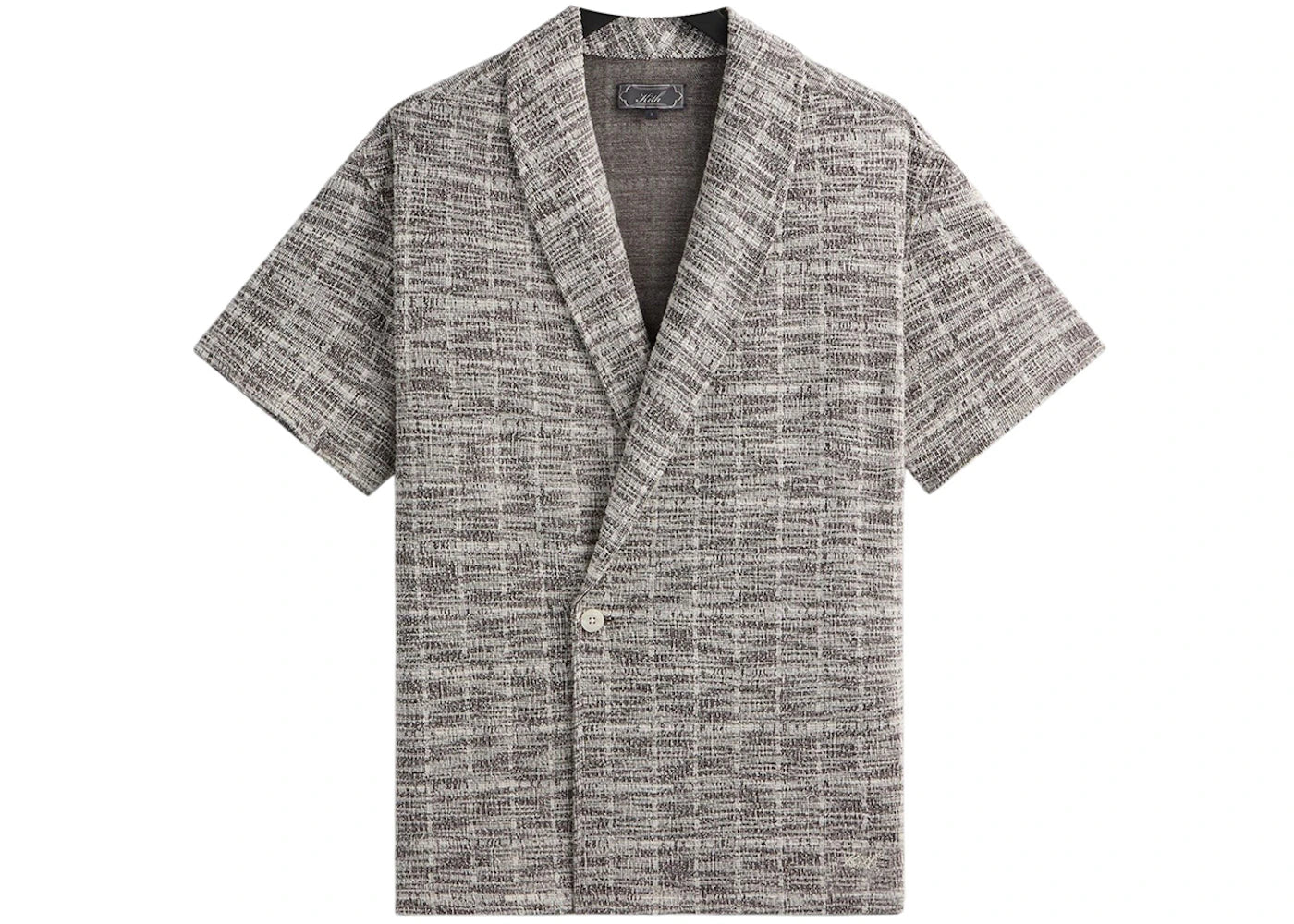 Kith Tweed Short Sleeve Thompson Crossover Shirt Kindling