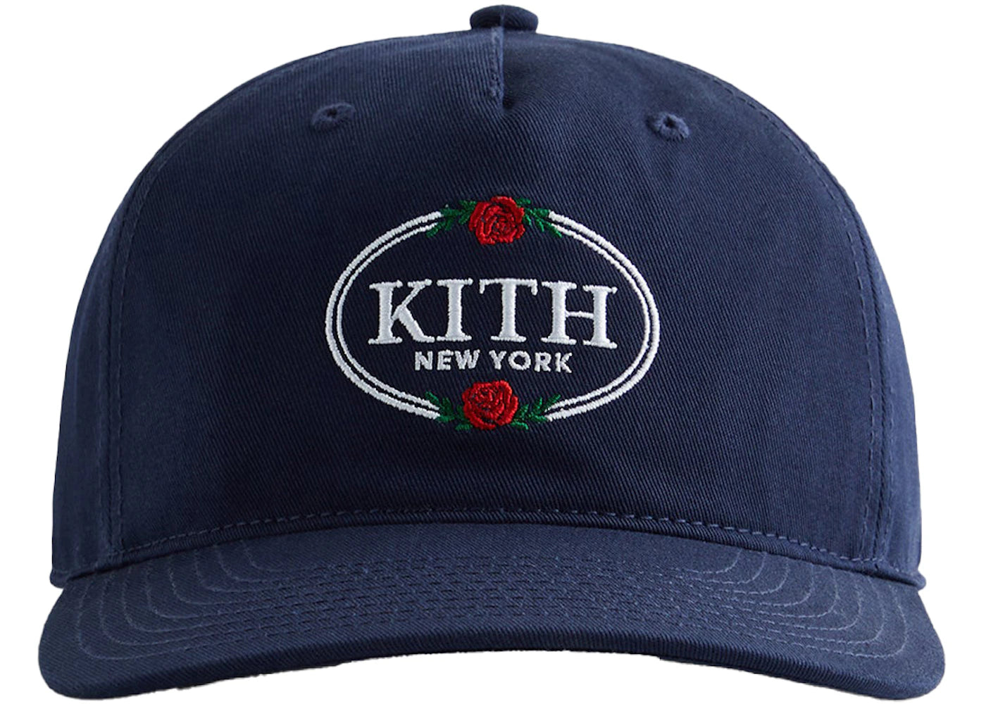 Kith Twill Pinch Crown Snapback Hat Nocturnal