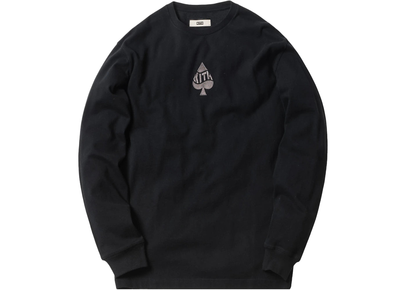 Kith US Spades L/S Tee Black