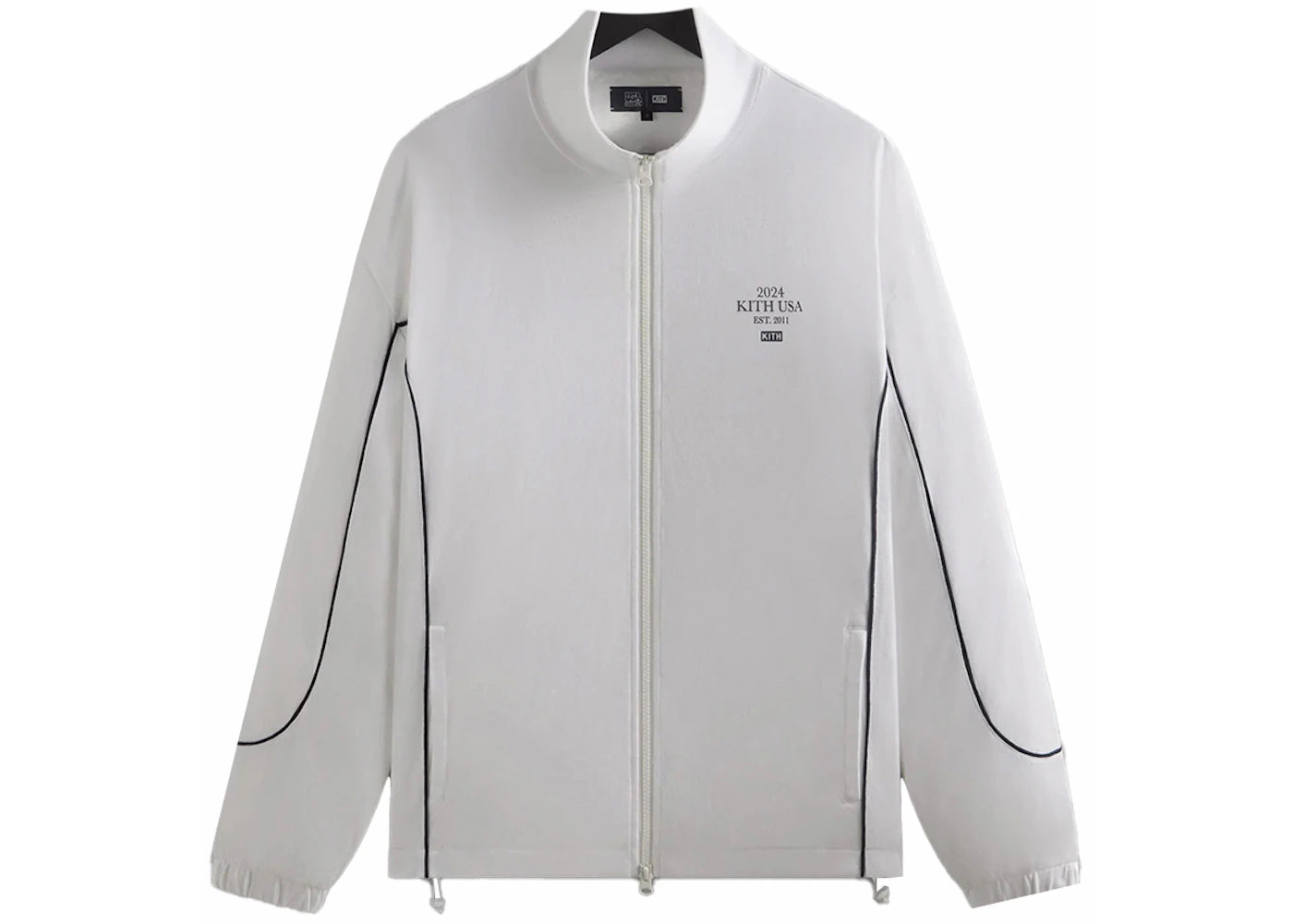 Kith USA Basketball Jersey Logan Jacket White