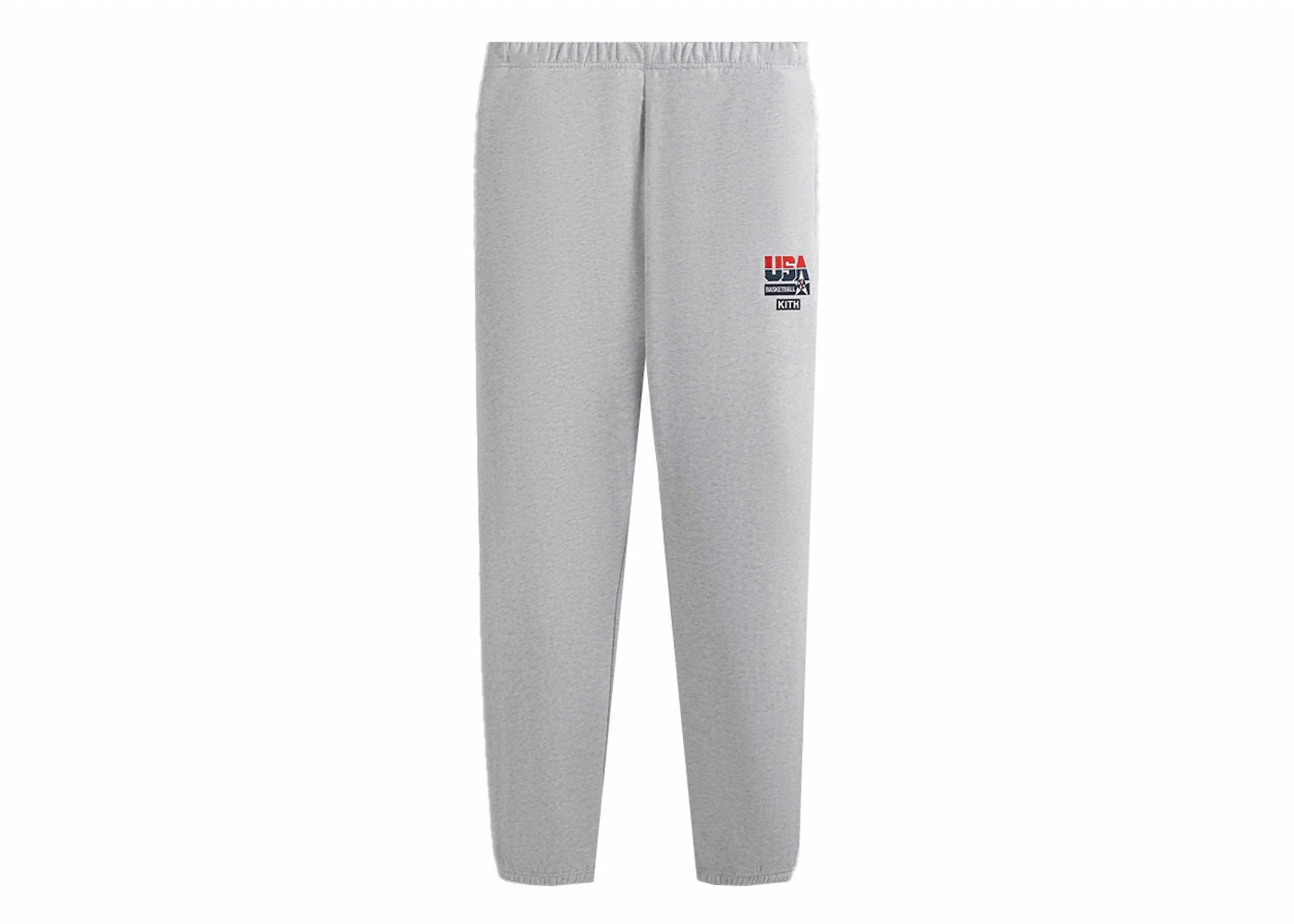 Kith USA Basketball Vintage Nelson Sweatpant Light Heather Grey
