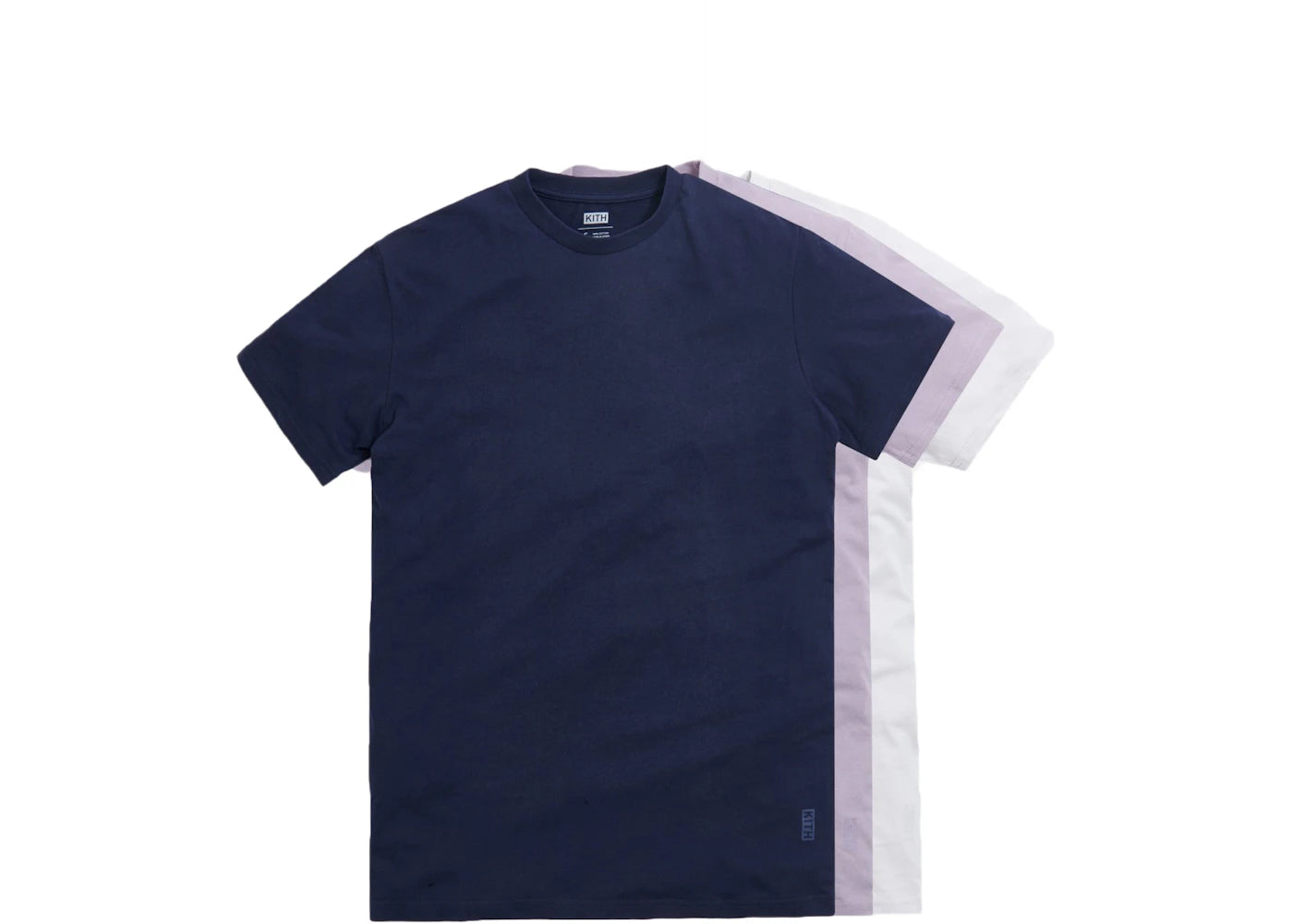Kith Undershirt 3-Pack Oyster Grey/Mineral Grey/Obsidian Navy