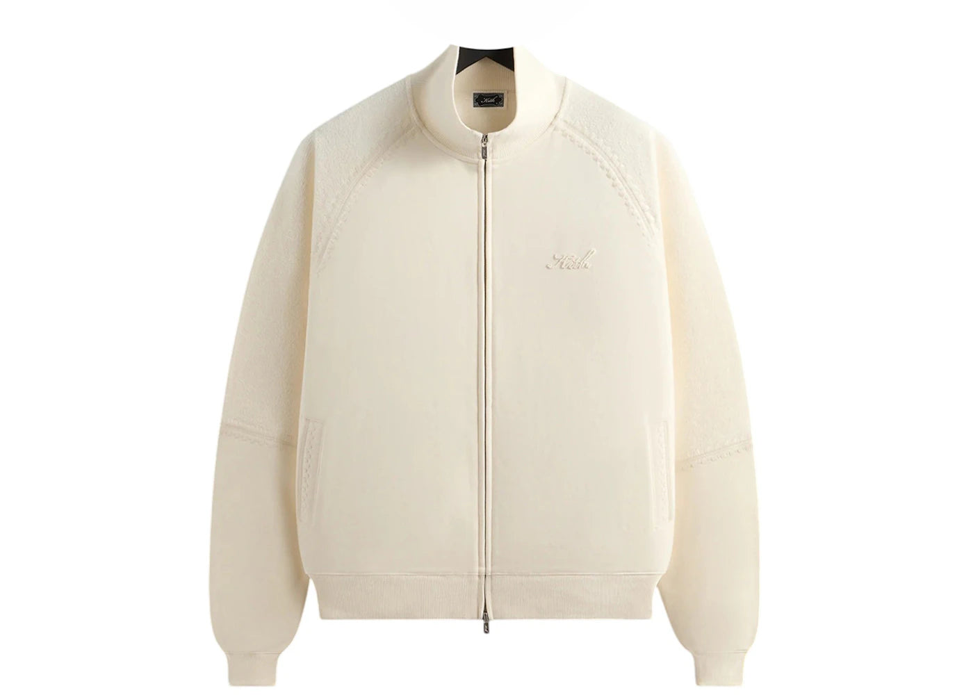 Kith Vale Raglan Full Zip Sandrift