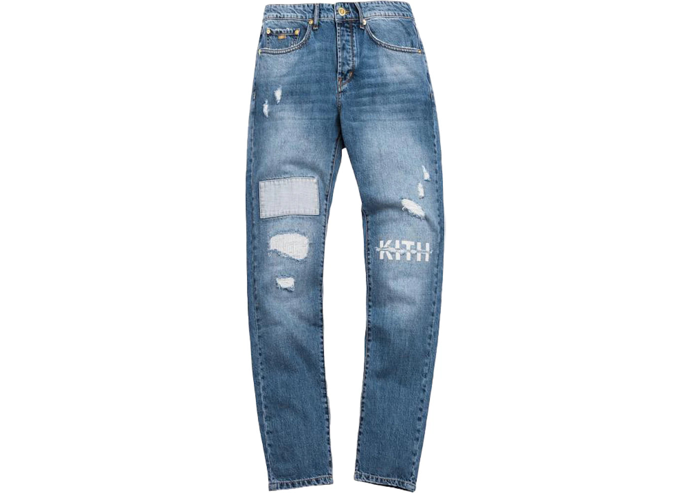 Kith Varick Letter Denim Stella 2.0 Wash