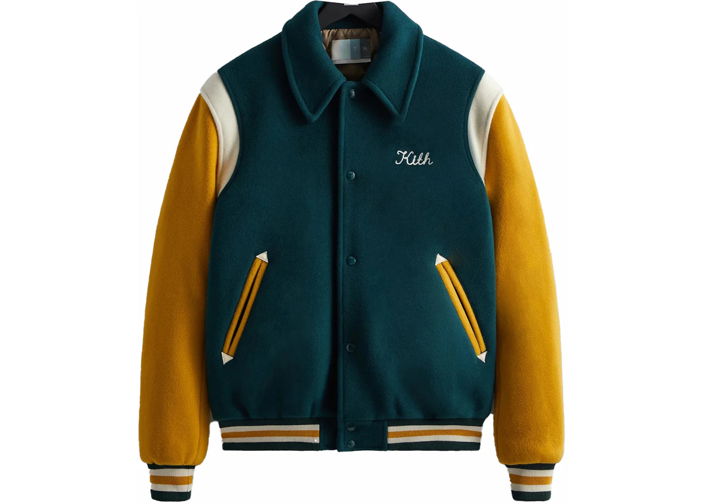 Kith Varsity Wool Coaches Jacket Fairway