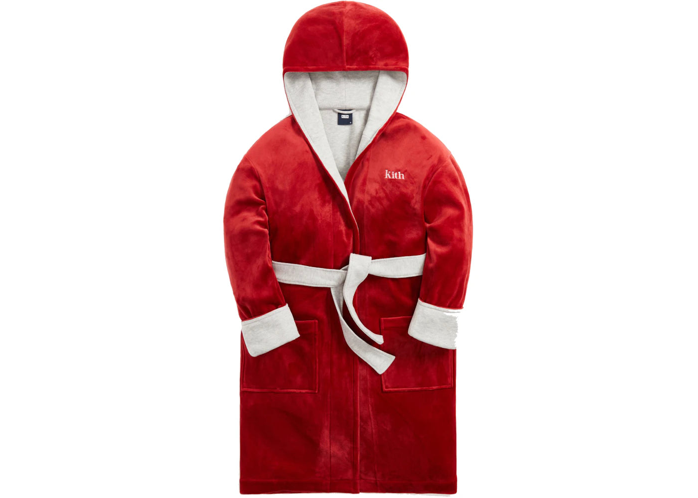 Kith Velour Robe Pyre